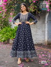Womaniya Vol 15 By Blue Hills Rayon Foil Printed Anarkali Kurtis Wholesale Shop In Surat
